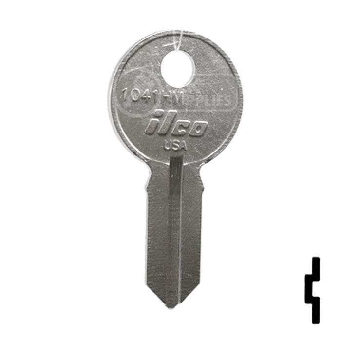 Uncut Key Blank | Illinois | 1041HM Office Furniture-Mailbox Key Ilco