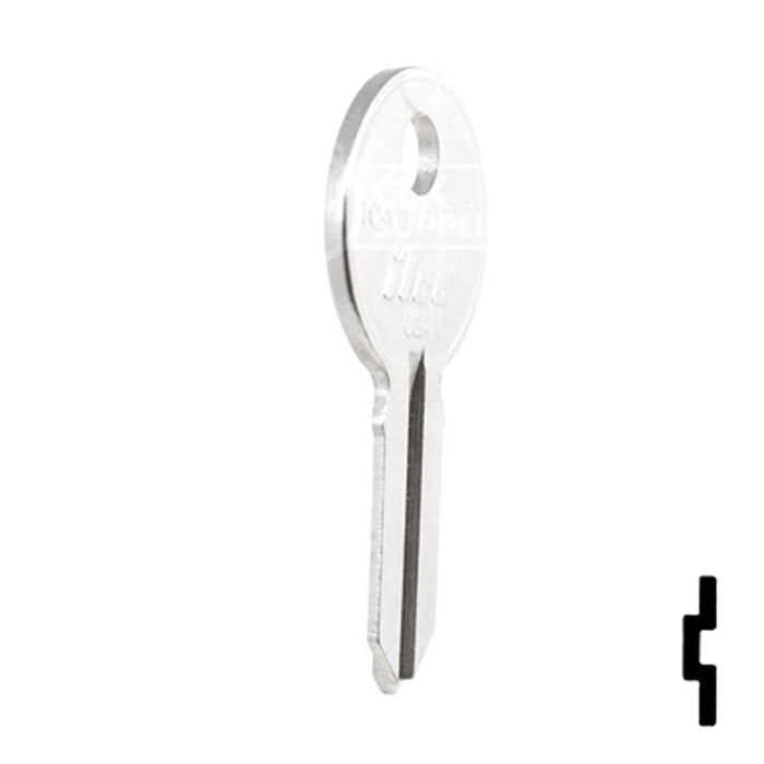 Uncut Key Blank | Illinois | 1041HM Office Furniture-Mailbox Key Ilco