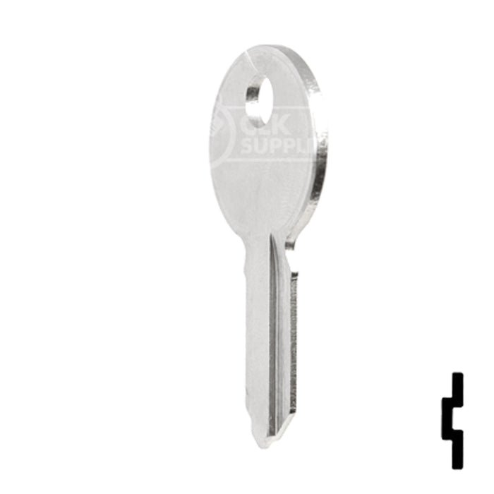 Uncut Key Blank | Illinois | 1041HM Office Furniture-Mailbox Key Ilco