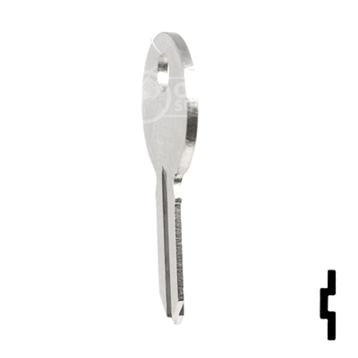 Uncut Key Blank | Illinois | 1041HM Office Furniture-Mailbox Key Ilco