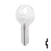 Uncut Key Blank | Illinois | 1041HM Office Furniture-Mailbox Key Ilco