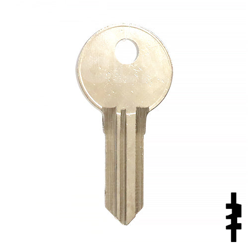 Uncut Key Blank | Illinois | 1041WC Office Furniture-Mailbox Key Ilco