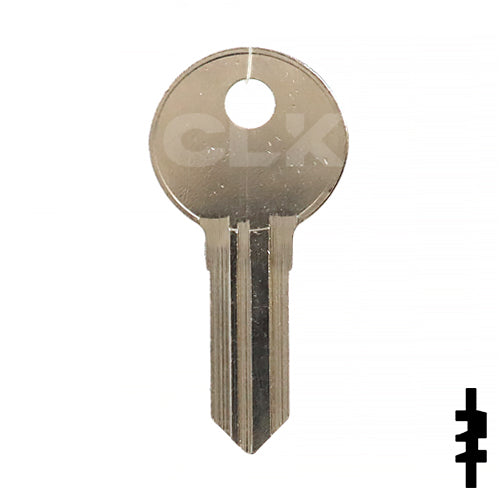 Uncut Key Blank | Illinois | 1041WC Office Furniture-Mailbox Key Ilco