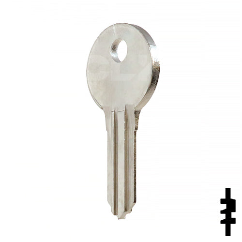 Uncut Key Blank | Illinois | 1041WC Office Furniture-Mailbox Key Ilco