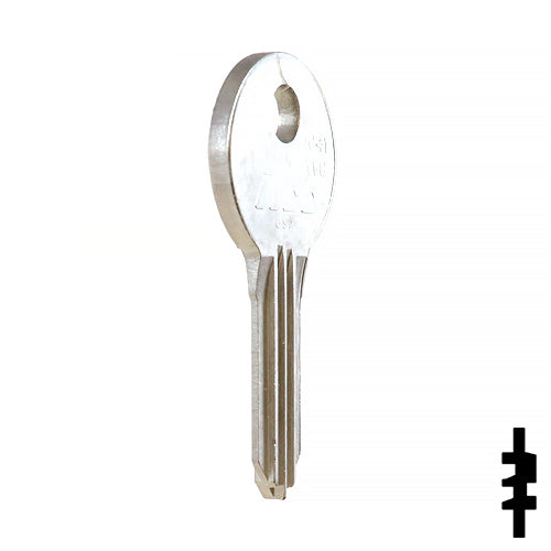 Uncut Key Blank | Illinois | 1041WC Office Furniture-Mailbox Key Ilco