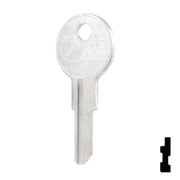 Uncut Key Blank | Illinois | 1043B, IL9 Office Furniture-Mailbox Key Ilco
