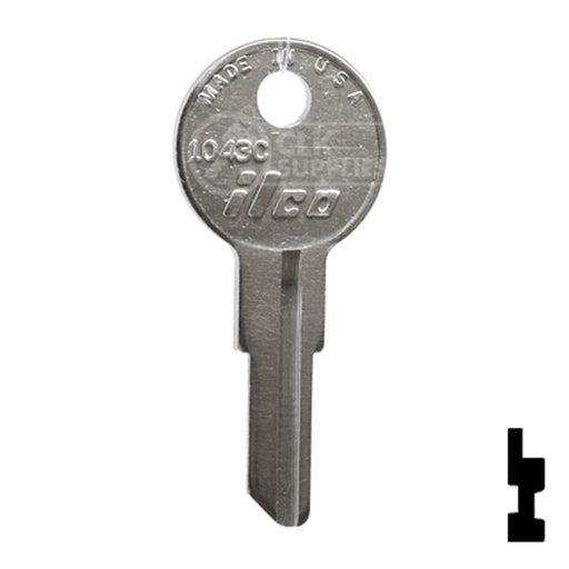 Uncut Key Blank | Illinois | 1043C Office Furniture-Mailbox Key Ilco