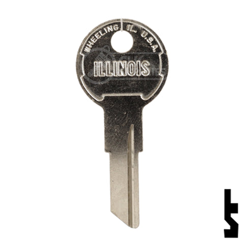 Uncut Key Blank | Illinois | BD227