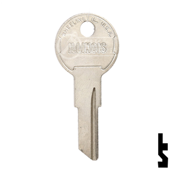 Uncut Key Blank | Illinois | BD227 Office Furniture-Mailbox Key Framon Manufacturing Company, Inc