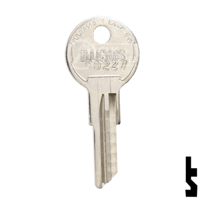 Uncut Key Blank | Illinois | BD227 Office Furniture-Mailbox Key Framon Manufacturing Company, Inc