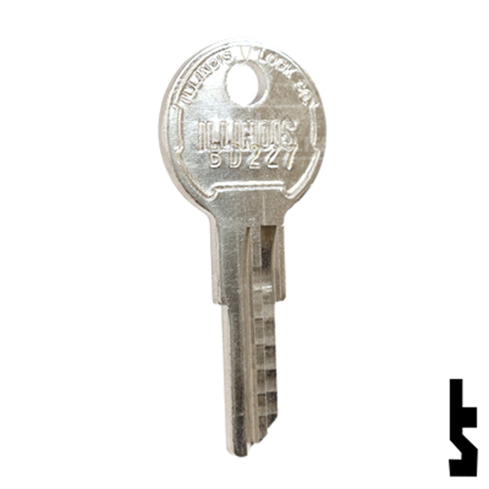 Uncut Key Blank | Illinois | BD227 Office Furniture-Mailbox Key Framon Manufacturing Company, Inc