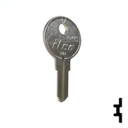 Uncut Key Blank | Illinois | O1007RG 1041S Office Furniture-Mailbox Key Ilco