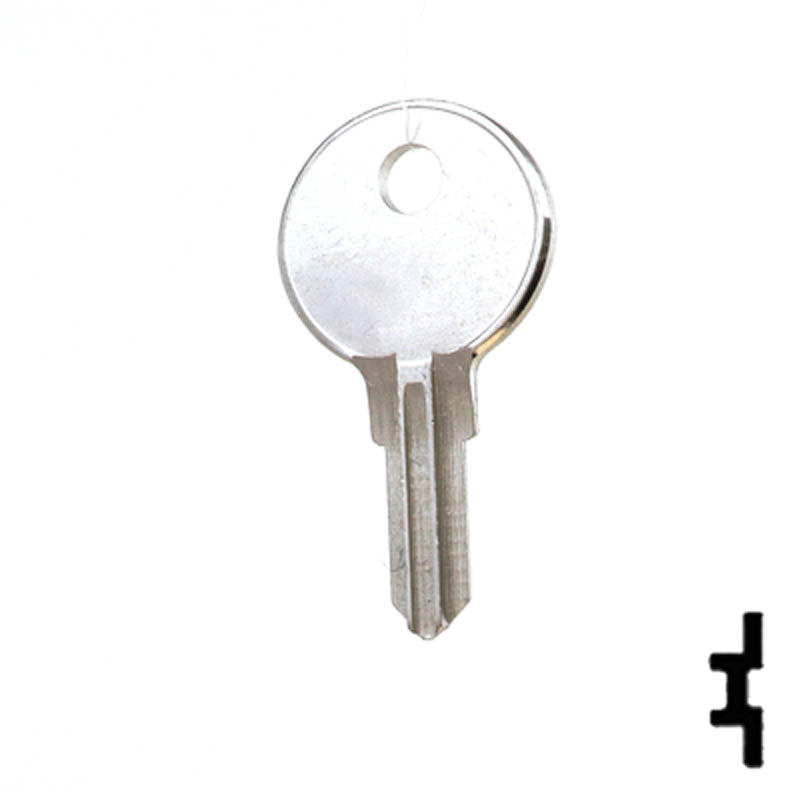 Uncut Key Blank | Illinois | O1007RG 1041S Office Furniture-Mailbox Key Ilco