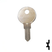 Uncut Key Blank | Illinois | O1007RG 1041S Office Furniture-Mailbox Key Ilco