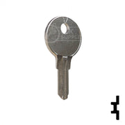 Uncut Key Blank | Illinois | O1007RG 1041S Office Furniture-Mailbox Key Ilco