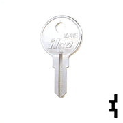 Uncut Key Blank | Illinois | O1007RG 1041S Office Furniture-Mailbox Key Ilco