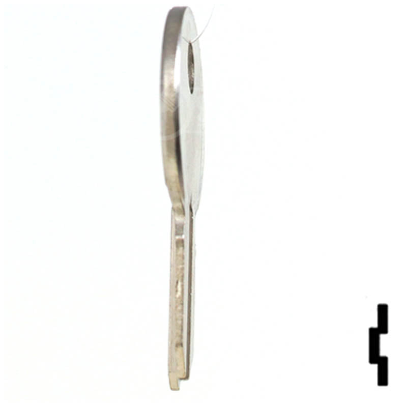 Uncut Key Blank | Illinois | S1041H Office Furniture-Mailbox Key Ilco