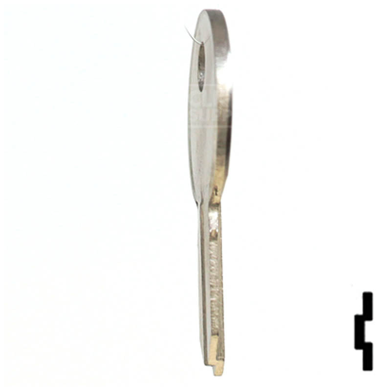 Uncut Key Blank | Illinois | S1041H Office Furniture-Mailbox Key Ilco
