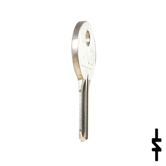 Uncut Key Blank | Illinois | S1042Z Office Furniture-Mailbox Key Ilco