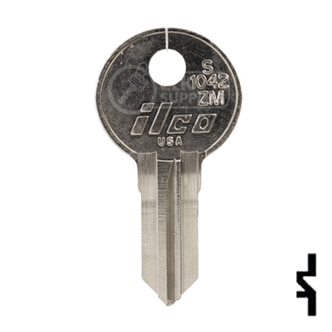 Uncut Key Blank | Illinois | S1042ZM