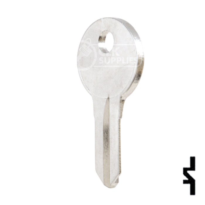 Uncut Key Blank | Illinois | S1042ZM Office Furniture-Mailbox Key Ilco