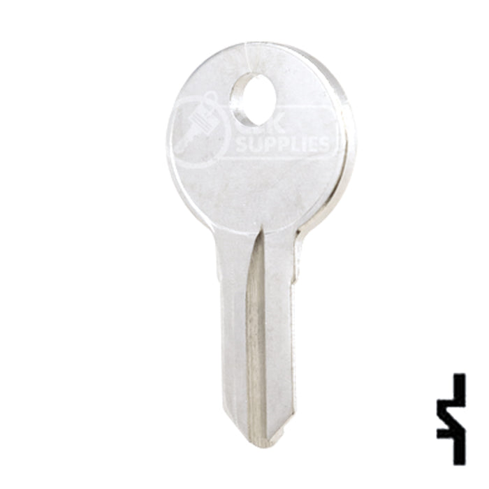 Uncut Key Blank | Illinois | S1042ZM Office Furniture-Mailbox Key Ilco