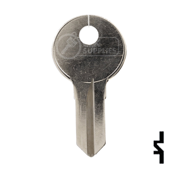 Uncut Key Blank | Illinois | S1042ZM Office Furniture-Mailbox Key Ilco