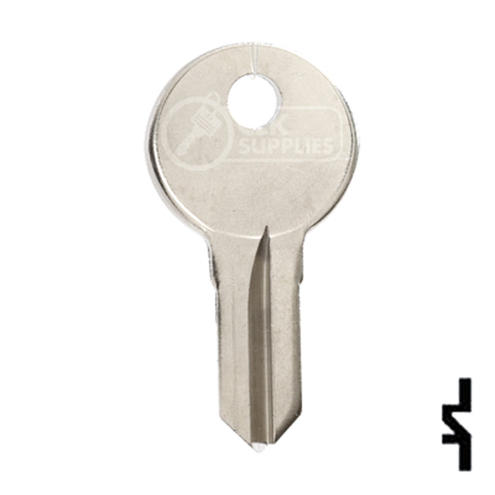 Uncut Key Blank | Illinois | S1042ZM Office Furniture-Mailbox Key Ilco