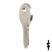 Uncut Key Blank | Illinois | S1042ZP Office Furniture-Mailbox Key Ilco