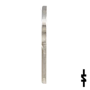 Uncut Key Blank | Illinois | S1042ZP Office Furniture-Mailbox Key Ilco
