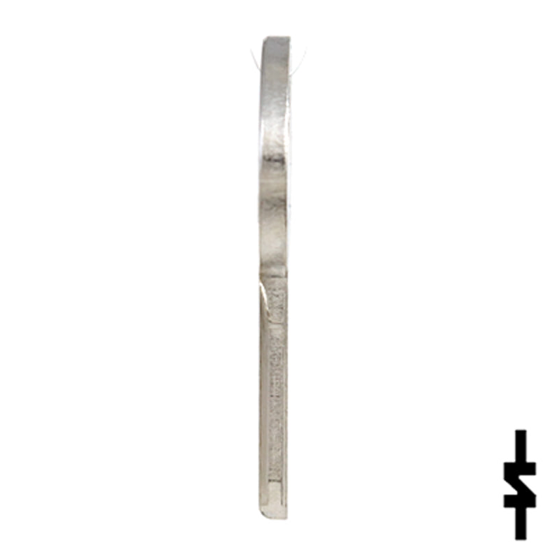 Uncut Key Blank | Illinois | S1042ZP Office Furniture-Mailbox Key Ilco