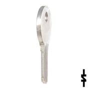 Uncut Key Blank | Illinois | S1042ZP Office Furniture-Mailbox Key Ilco