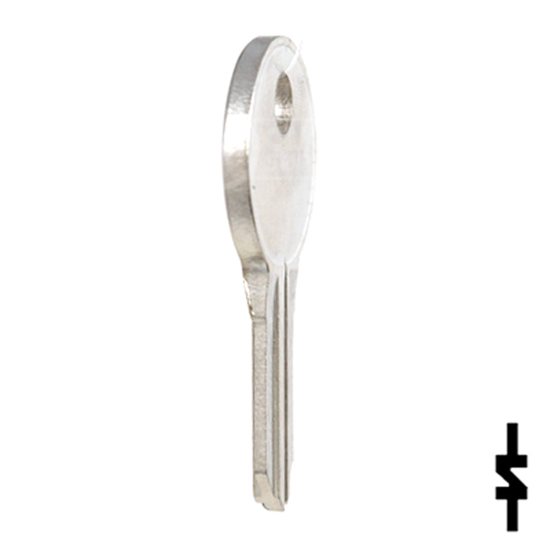 Uncut Key Blank | Illinois | S1042ZP Office Furniture-Mailbox Key Ilco