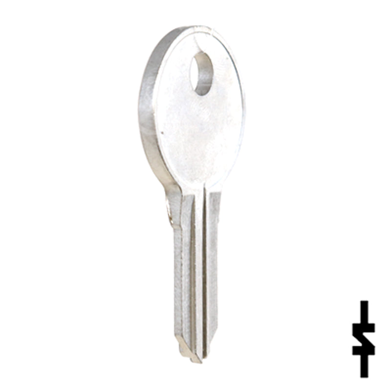 Uncut Key Blank | Illinois | S1042ZP Office Furniture-Mailbox Key Ilco