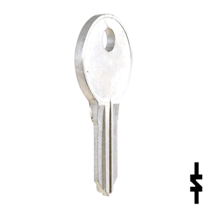 Uncut Key Blank | Illinois | S1042ZP Office Furniture-Mailbox Key Ilco