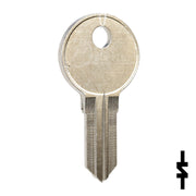 Uncut Key Blank | Illinois | S1042ZP Office Furniture-Mailbox Key Ilco