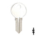 Uncut Key Blank | Illinois | S1042ZP Office Furniture-Mailbox Key Ilco