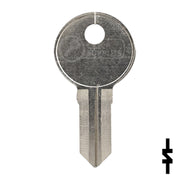 Uncut Key Blank | Illinois | S1042ZP Office Furniture-Mailbox Key Ilco