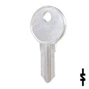 Uncut Key Blank | Illinois | S1042ZP Office Furniture-Mailbox Key Ilco