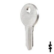Uncut Key Blank | Illinois | S1042ZP Office Furniture-Mailbox Key Ilco