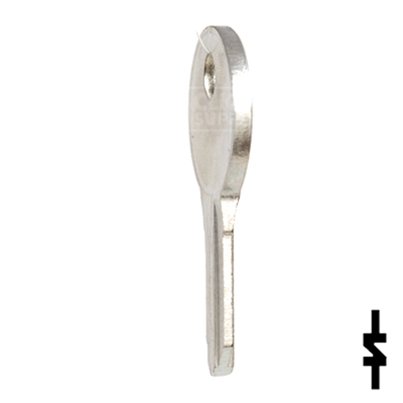 Uncut Key Blank | Illinois | S1042ZP Office Furniture-Mailbox Key Ilco