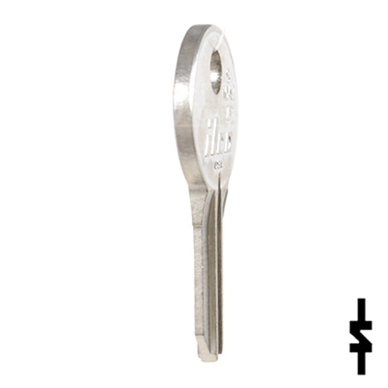 Uncut Key Blank | Illinois | S1042ZP Office Furniture-Mailbox Key Ilco