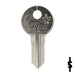 Uncut Key Blank | Illinois | S1042ZS Office Furniture-Mailbox Key Ilco