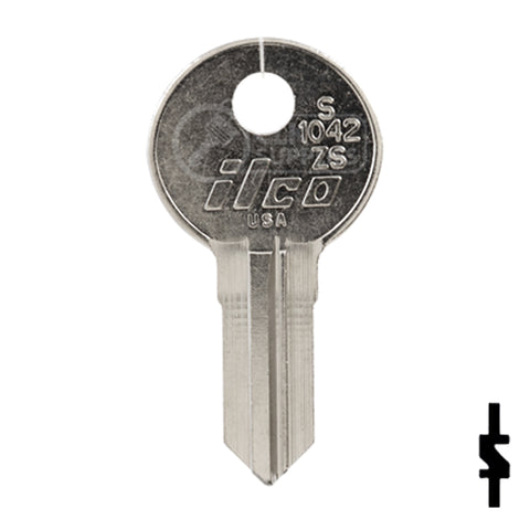 Uncut Key Blank | Illinois | S1042ZS