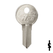 Uncut Key Blank | Illinois | S1042ZS Office Furniture-Mailbox Key Ilco