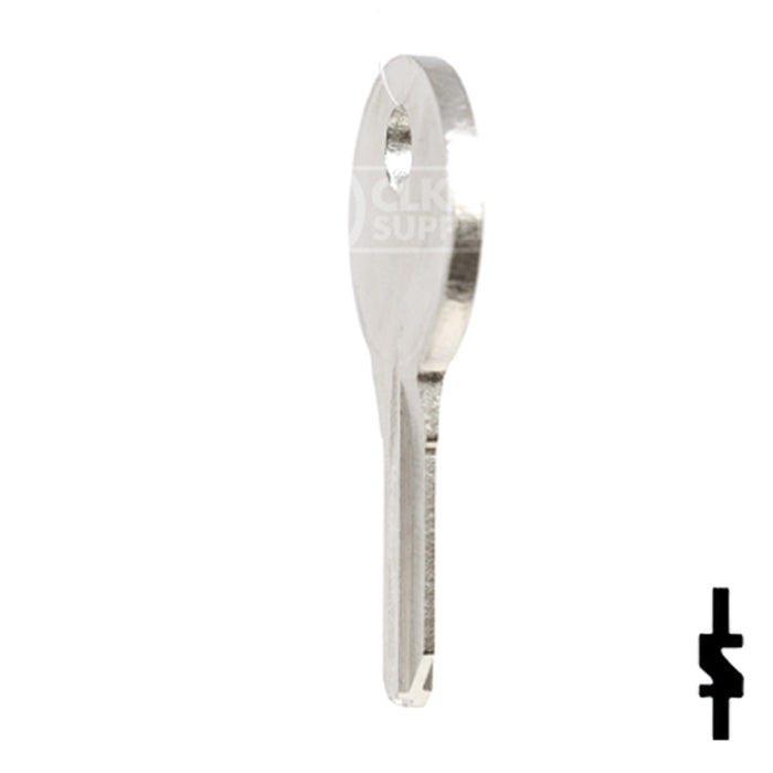 Uncut Key Blank | Illinois | S1042ZS Office Furniture-Mailbox Key Ilco