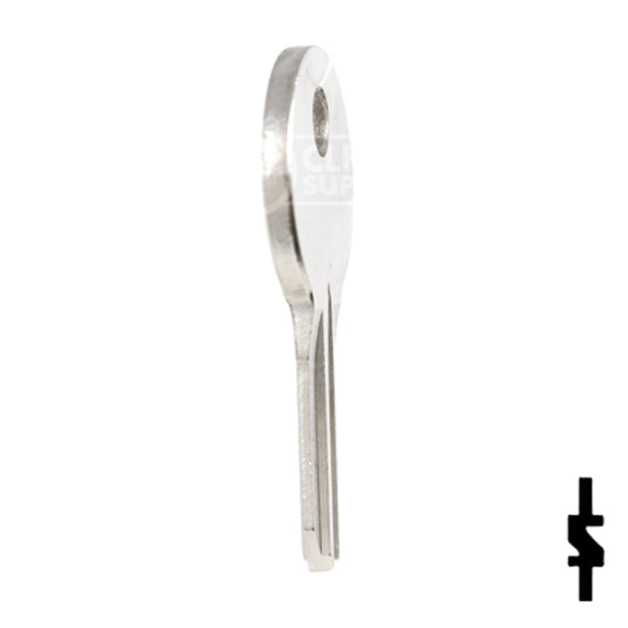 Uncut Key Blank | Illinois | S1042ZS Office Furniture-Mailbox Key Ilco