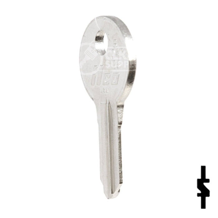 Uncut Key Blank | Illinois | S1042ZS Office Furniture-Mailbox Key Ilco