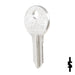 Uncut Key Blank | Illinois | S1042ZS Office Furniture-Mailbox Key Ilco