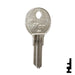 Uncut Key Blank | Kimball | 1654, KB2 Office Furniture-Mailbox Key Ilco